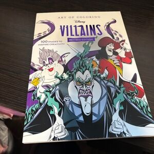 Disney Villains coloring book